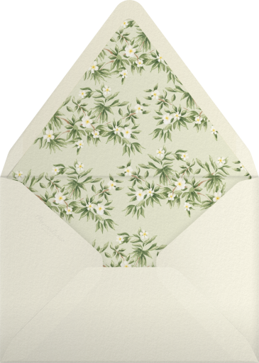 Botanical Border - Sketch Design Studio Envelope