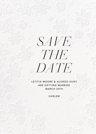 Lilou - Save the Date by Paperless Post