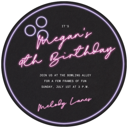 Ready Set Bowl - Birthday Invitation by Paperless Post