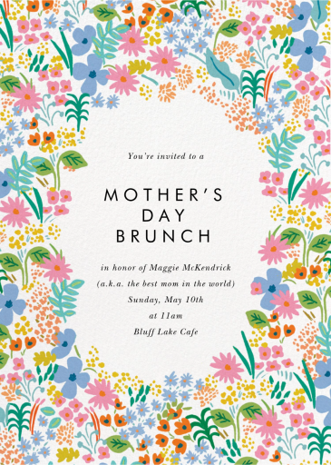 Spring Meadow - Mother's Day Invitation by Rifle Paper Co.