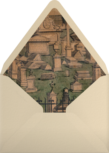 Graveyard Scene - John Derian Envelope