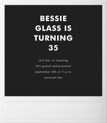 Snapshot - Father's Day Card by Paperless Post - Back