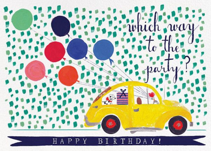 Balloons for the Bug - Birthday Card by Mr. Boddington's Studio