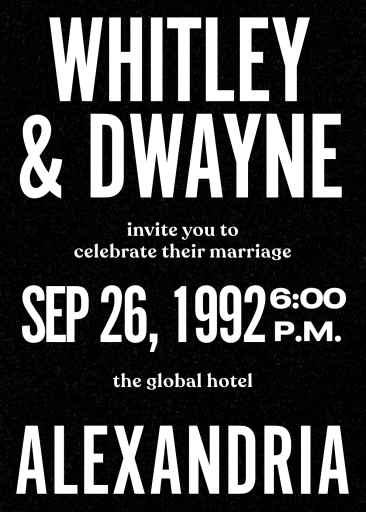 Bold as Love - Wedding Invitation by Paperless Post