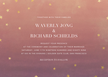 L'Heure Bleue by Paperless Post