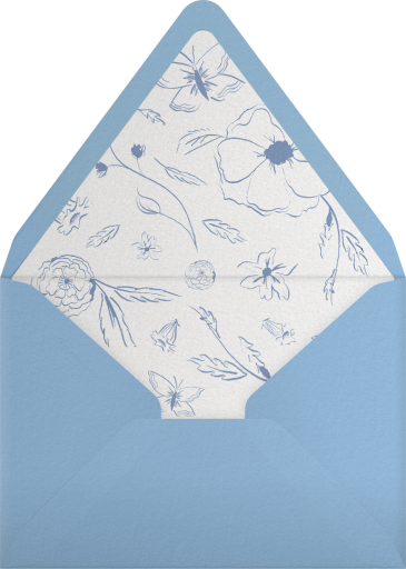 Kind Of Blue - Paperless Post Envelope