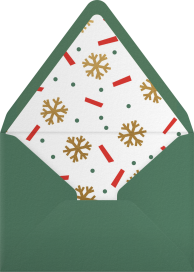 Winter Confetti - Paperless Post Envelope