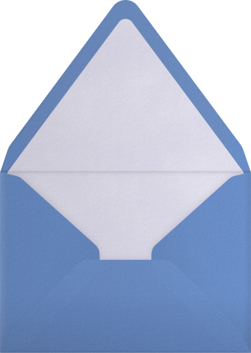 Twirling Streamers - Paperless Post Envelope