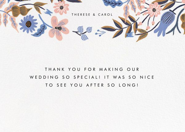 Baby's breath flowers Card