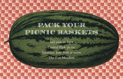 Picnic Watermelon by John Derian