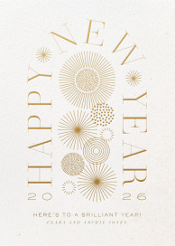 Bright Arch - New Year's Card by Paperless Post
