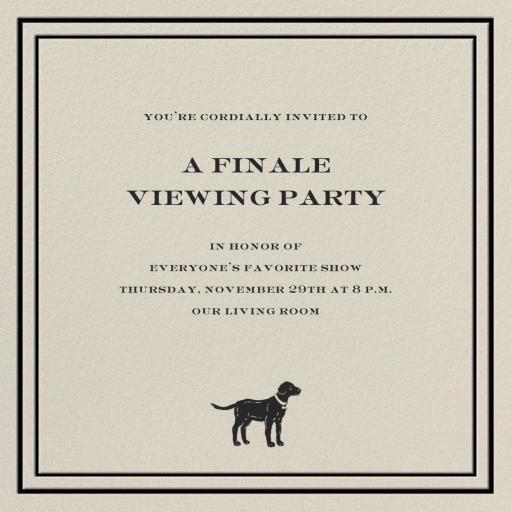 Rue - Party Invitation by Paperless Post