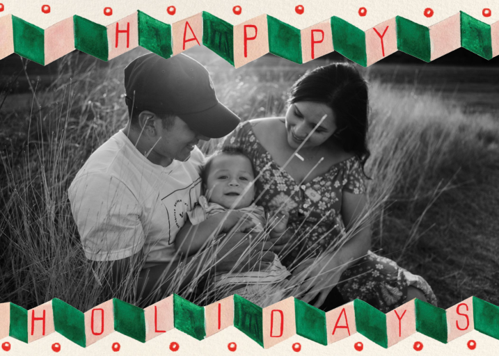 Holiday Banner - Christmas Card by Mr. Boddington's Studio
