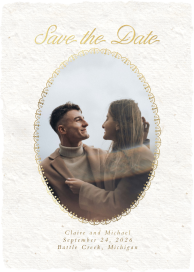 Golden Photo - Save the Date by Inquisited