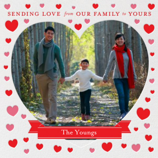 Big Heart - Valentine's Day Card by Paperless Post