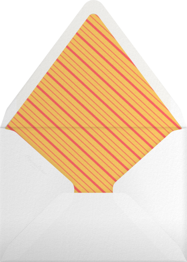 Golden String Lanterns - Paperless Post Envelope