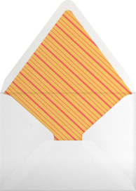 Golden String Lanterns - Paperless Post Envelope