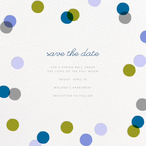 Carnaby - Save the Date by Paperless Post