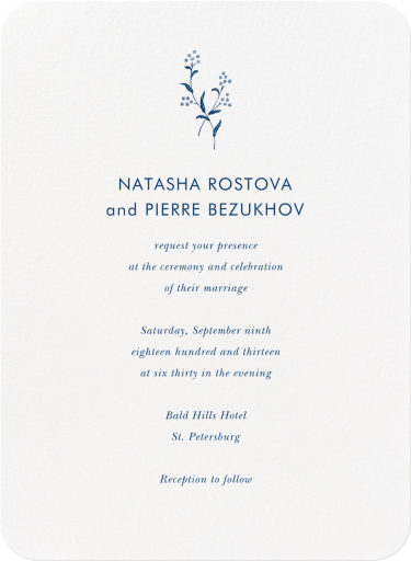 Andros - Invitation by Crane & Co.