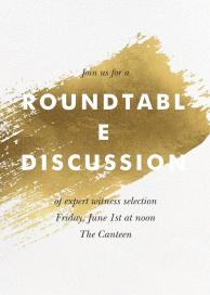 Modern Brushstroke - Conference Invitation by Paperless Post