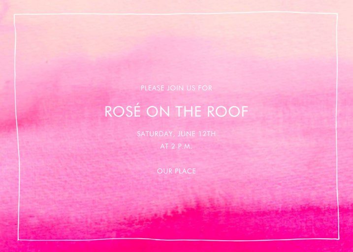 Pink Watercolor by Linda and Harriett