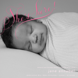 She's Here Photo by Bernard Maisner