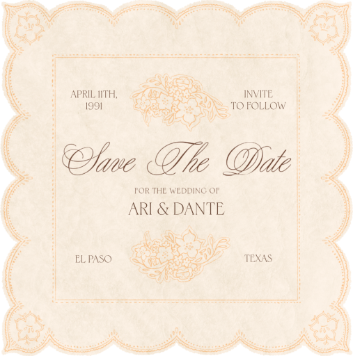 Remembrance - Save the Date by Paperless Post