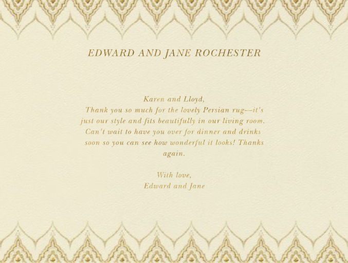 Silk Road (Thank You) by Crane & Co.