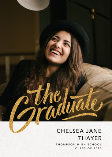 Picture of Success - Graduation Announcement by Paperless Post