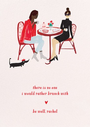 Love You a Brunch - Thinking of You Card by Mr. Boddington's Studio