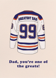 One of the Greats - Father's Day Card by Party Mountain