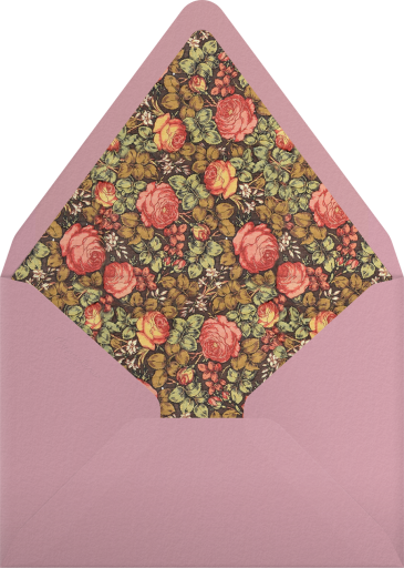 Painted Asparagus - The V&A Envelope