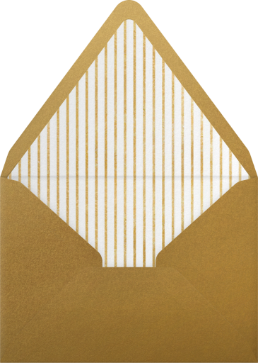 Minimal Garland Border - Paperless Post Envelope