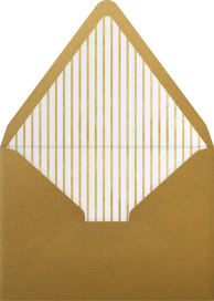 Minimal Garland Border - Paperless Post Envelope