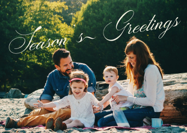 Photo Seasons Greetings Card
