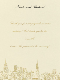 City Lights I (Stationery) - Stationery by kate spade new york