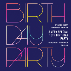 Birthday Candle Lighting by Paperless Post