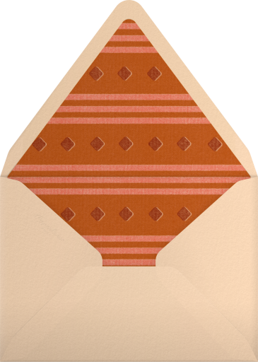 Potluck Menu - Paperless Post Envelope