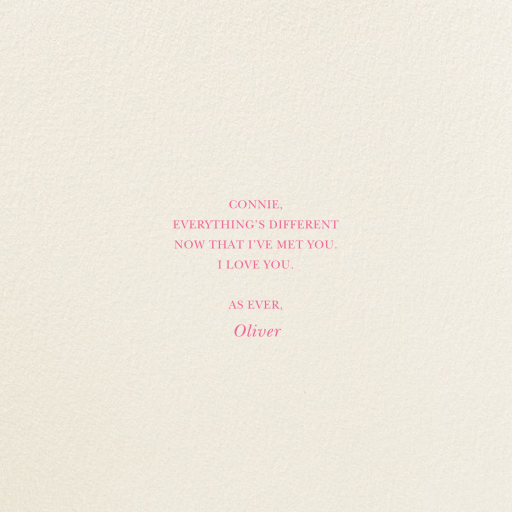 Fresh Cut - Valentine's Day Card by Felix Doolittle - Back