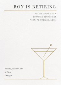 Tini Time - Retirement and Farewell Party Invitation by Paperless Post