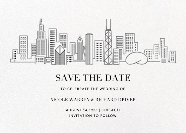 City Skyline View - Invitation by Paperless Post