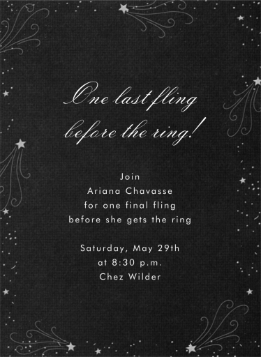 Galaxy - Invitation by Paperless Post