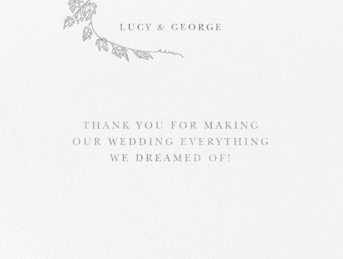 Gwendolyn I (Thank You) - Stationery by Paperless Post