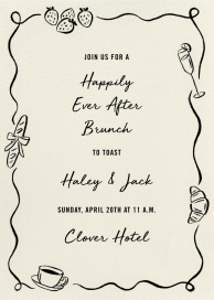 Brunch Details - Wedding Weekend Invitation by Paperless Post