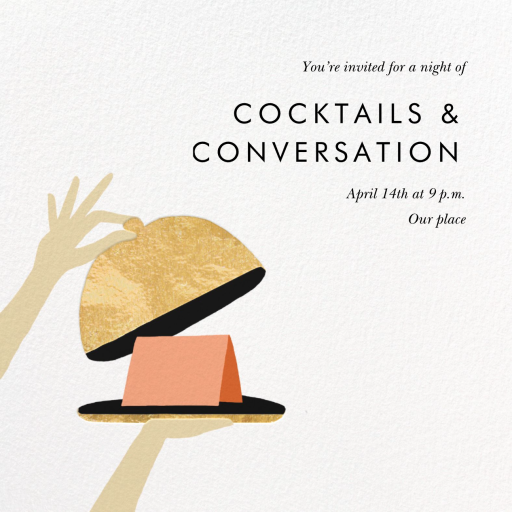Cloche - Cocktail Party Invitation by Rifle Paper Co.
