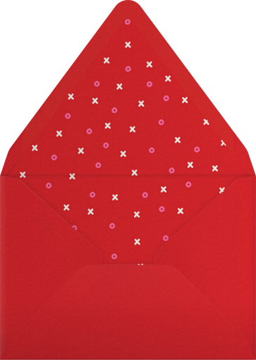 Lipstick Heart (New) - Paperless Post Envelope