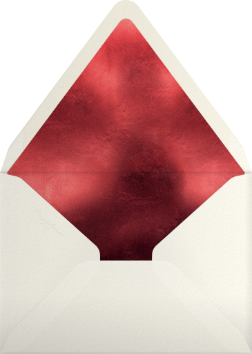 Vintage Santa Christmas Card Envelope