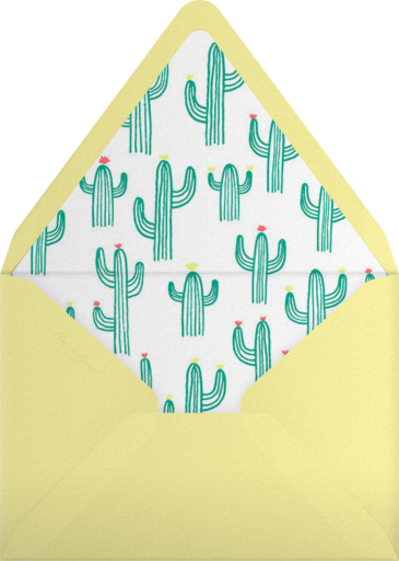 Cactus Hour - Meri Meri Envelope