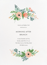 Wrapped in Wildflowers Suite - Wedding Brunch Invitation by Rifle Paper Co.