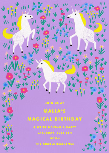 Prance Party - Birthday Invitation by Hello!Lucky